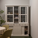 LAGOS LARGE SHOWCABINET WHITE [fsc]