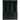 LAGOS LARGE SHOWCABINET PINE DEEP BLACK [fsc]