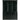 LAGOS LARGE SHOWCABINET PINE DEEP BLACK [fsc]