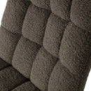 JOB SWIVEL ARMCHAIR TEDDY GREEN
