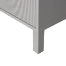 MADU CABINET WITH DRAWERS PINE CLOUD GREY [fsc]