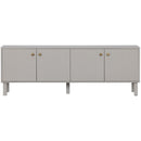 MADU TV UNIT PINE DEEP CLOUD GREY [fsc]