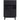 FINCA BUFFET / BAR CABINET PINE DEEP BLACK [fsc]