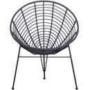 JANE LOUNGE CHAIR GARDEN INK