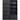 SWING SLIDING DOOR CABINET PINE MATT BLACK[fsc]