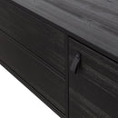 SILAS TV UNIT 180CM ASH BRUSHED BLACKNIGHT [fsc]