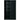 MOVE SLIDING DOOR CABINET PINE MATT BLACK [fsc]