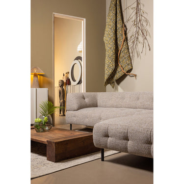 CUNO COFFEE TABLE LOW MANGO WOOD DARK BROWN