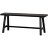IMME BENCH WOOD BLACK 110CM