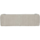 BEAN 3,5-SEATER SOFA RIB FABRIC NATURAL