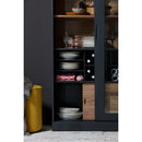 JAMES CABINET BLACK/WALNUT [fsc]