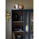 JAMES CABINET BLACK/WALNUT [fsc]