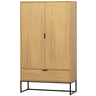 SILAS 2-DOORS CABINET OAK DECOR [fsc]