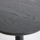 NILA SIDETABLES WOOD BLACK - SET OF 2