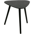 NILA SIDETABLES WOOD BLACK - SET OF 2