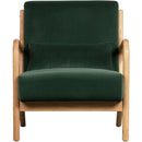 MARK ARMCHAIR VELVET GREEN