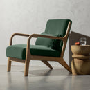 MARK ARMCHAIR VELVET GREEN