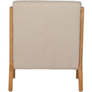 MARK ARMCHAIR WOVEN FABRIC NATUREL