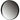 DOUTZEN ROUND MIRROR METAL BLACK O50CM
