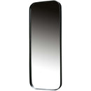 DOUTZEN MIRROR METAL BLACK 110x40CM