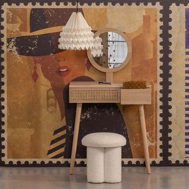 SOOF HALL/DRESSING TABLE WOOD NATURAL