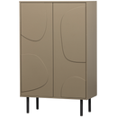 CADIZ STORAGE CABINET PINE MUD [fsc]