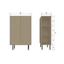 CADIZ STORAGE CABINET PINE MUD [fsc]