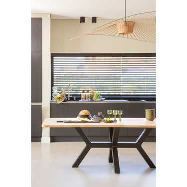 TABLO XL TABLE TOP OAK NATURAL CURVED 240X100 [fsc]