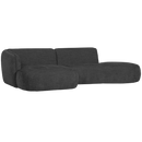POLLY CHAISE LONGUE LEFT GREY