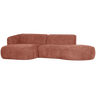 POLLY CHAISE LONGUE LEFT PINK