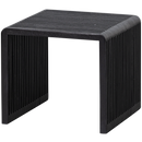 WILLA SIDE TABLES RECYCLED TEAK BLACK - SET OF 2