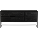 SILAS TV UNIT 120CM ASH BLACKNIGHT [fsc]