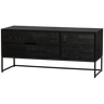 SILAS TV UNIT 120CM ASH BLACKNIGHT [fsc]