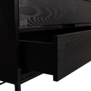 SILAS TV UNIT 120CM ASH BLACKNIGHT [fsc]