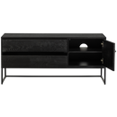 SILAS TV UNIT 120CM ASH BLACKNIGHT [fsc]