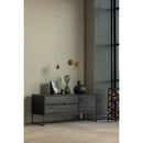 SILAS TV UNIT 120CM ASH BLACKNIGHT [fsc]