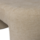 JACOB UPHOLSTERED BENCH NATURAL