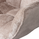 WIBO SWIVEL ARMCHAIR TAUPE