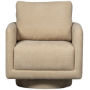 OSCAR SWIVEL ARMCHAIR NATURAL