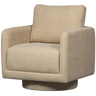 OSCAR SWIVEL ARMCHAIR NATURAL