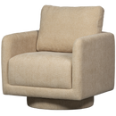 OSCAR SWIVEL ARMCHAIR NATURAL