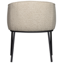LEON DINING CHAIR BOUCLE NATURAL MELANGE