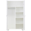 TIES WARDROBE PINE WHITE [fsc]