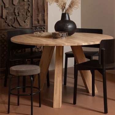 RHONDA DINING TABLE O129CM OAK NATURAL [fsc]