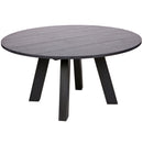RHONDA XL DINING TABLE O150 OAK BLACKNIGHT [fsc]