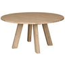 RHONDA XL DINING TABLE O150CM OAK NATURAL [fsc]