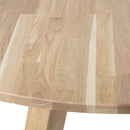 RHONDA DINING TABLE O129CM OAK NATURAL [fsc]