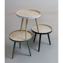 SASHA SIDE TABLE O41 CM WOOD NATURAL