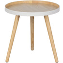 SASHA SIDE TABLE O41 CM WOOD NATURAL