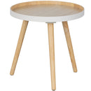 SASHA SIDE TABLE O41 CM WOOD NATURAL